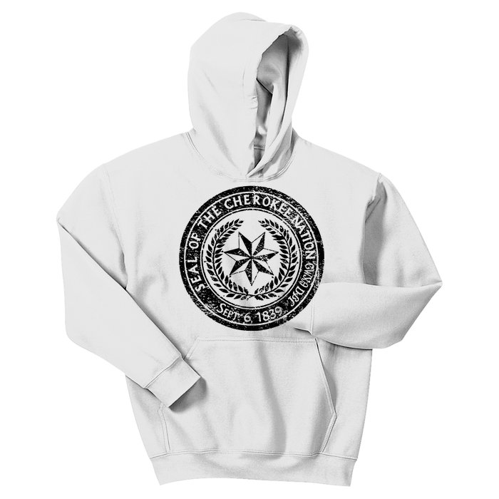 CHEROKEE NATION SEAL NATIVE AMERICAN TRIBE PRIDE HONOR Kids Hoodie