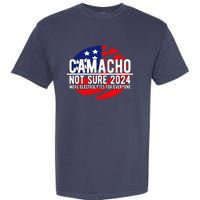 Camacho Not Sure For President 2024 Usa Garment-Dyed Heavyweight T-Shirt