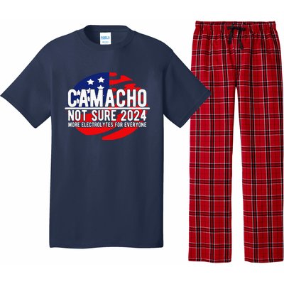 Camacho Not Sure For President 2024 Usa Pajama Set