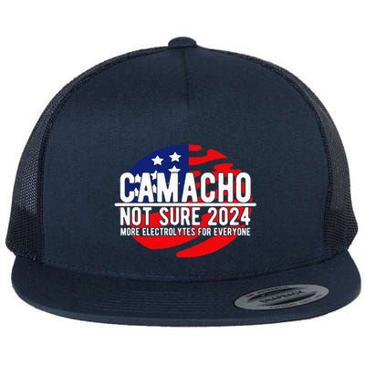 Camacho Not Sure For President 2024 Usa Flatbill Hat