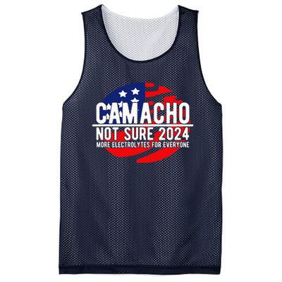 Camacho Not Sure For President 2024 Usa Mesh Reversible Basketball Jersey Tank