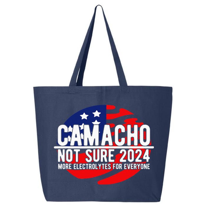 Camacho Not Sure For President 2024 Usa 25L Jumbo Tote