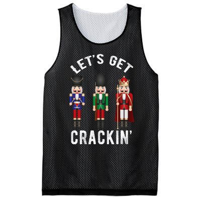 Christmas Nutcracker Squad Lets Get Crackin Ballet Mesh Reversible Basketball Jersey Tank