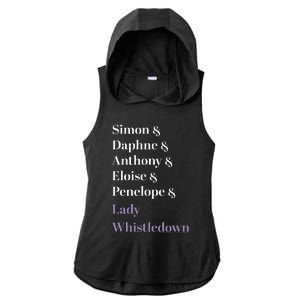 Character Name Stack Ladies PosiCharge Tri-Blend Wicking Draft Hoodie Tank