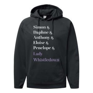 Character Name Stack Performance Fleece Hoodie