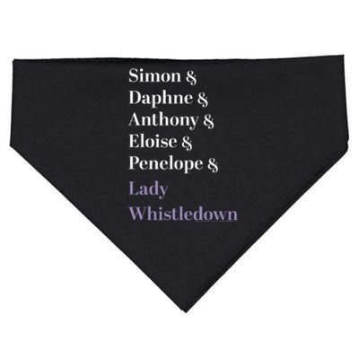 Character Name Stack USA-Made Doggie Bandana