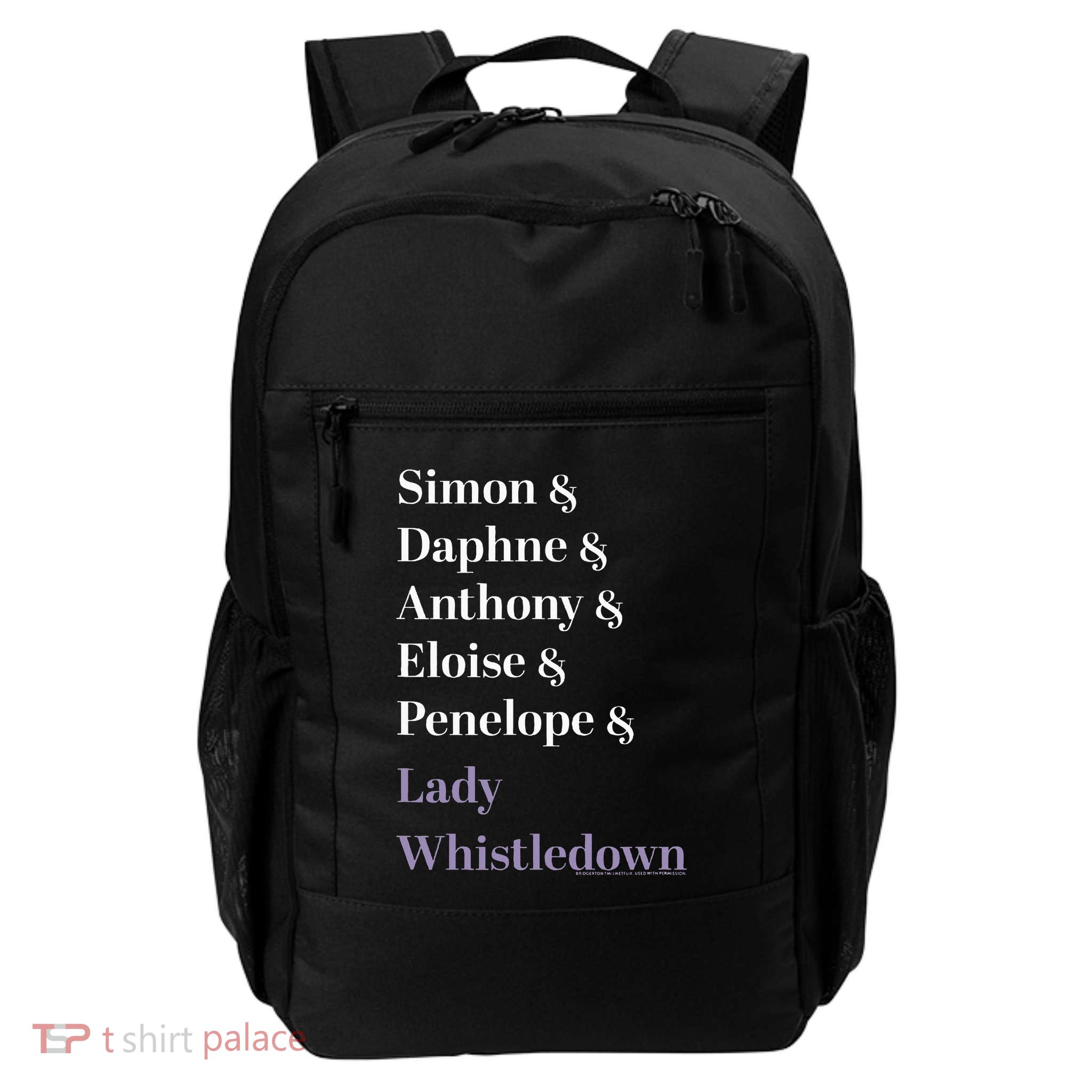 Character Name Stack Daily Commute Backpack
