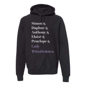 Character Name Stack Premium Hoodie