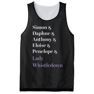 Character Name Stack Mesh Reversible Basketball Jersey Tank