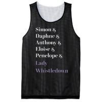 Character Name Stack Mesh Reversible Basketball Jersey Tank