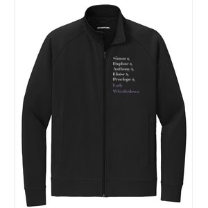 Character Name Stack Stretch Full-Zip Cadet Jacket