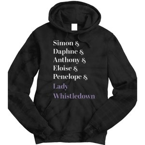 Character Name Stack Tie Dye Hoodie