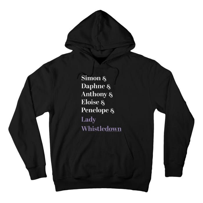 Character Name Stack Tall Hoodie