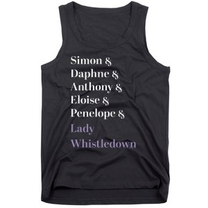 Character Name Stack Tank Top