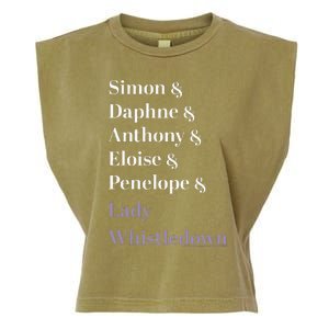 Character Name Stack Garment-Dyed Women's Muscle Tee