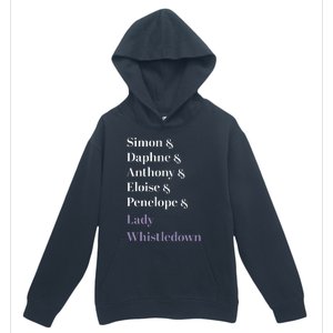 Character Name Stack Urban Pullover Hoodie