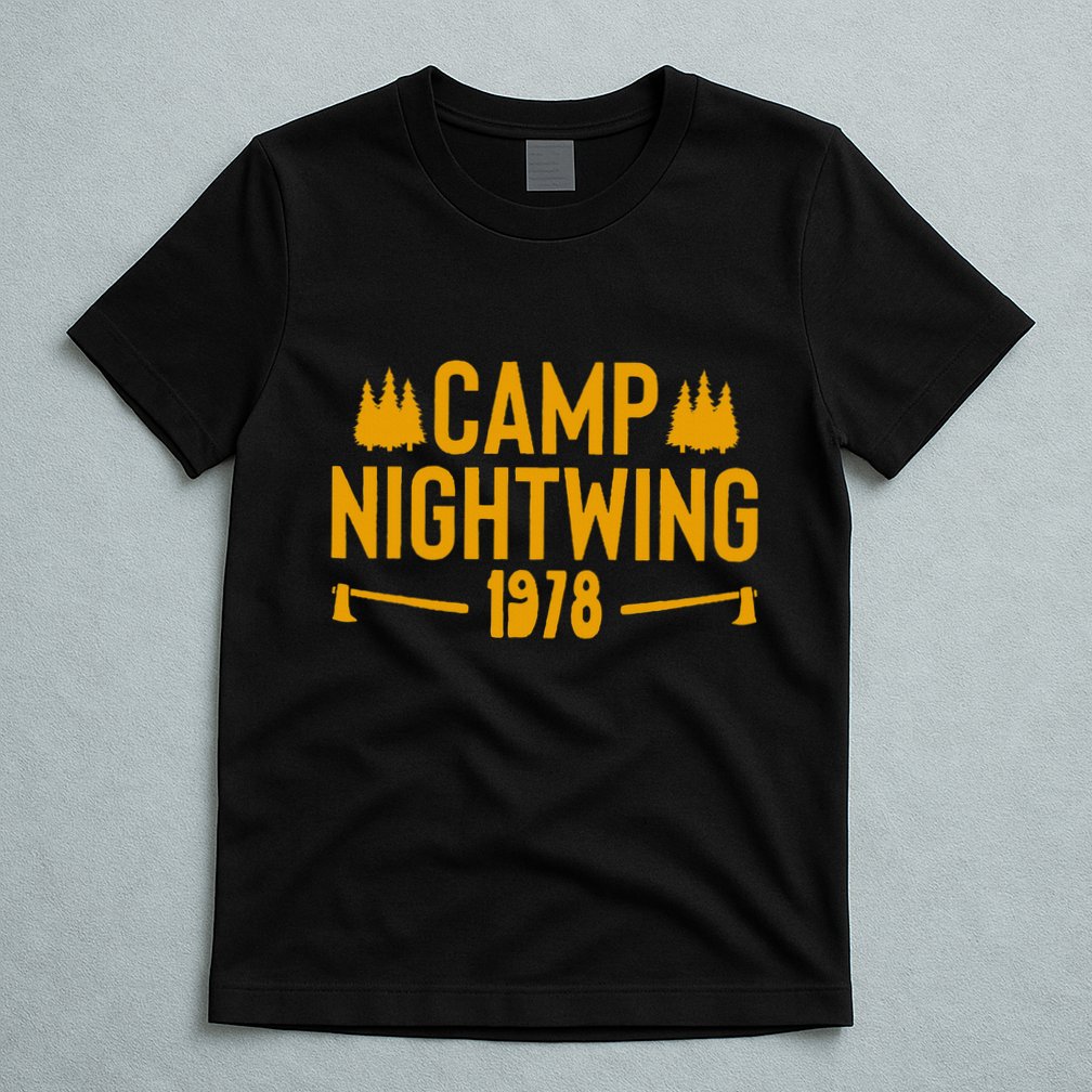Camp Nightwing Scary Horror Halloween Costume T-Shirt