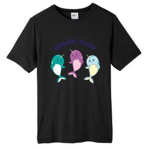 Cool Narwhal Squad Gift Great Gift Funny Birthday Gift Tall Fusion ChromaSoft Performance T-Shirt