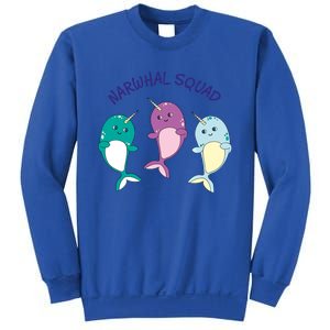 Cool Narwhal Squad Gift Great Gift Funny Birthday Gift Sweatshirt