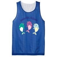 Cool Narwhal Squad Gift Great Gift Funny Birthday Gift Mesh Reversible Basketball Jersey Tank