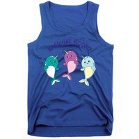 Cool Narwhal Squad Gift Great Gift Funny Birthday Gift Tank Top