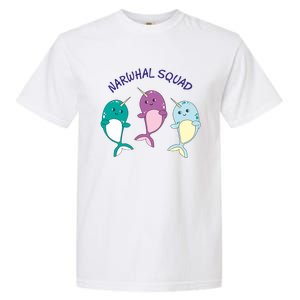 Cool Narwhal Squad Gift Great Gift Funny Birthday Gift Garment-Dyed Heavyweight T-Shirt