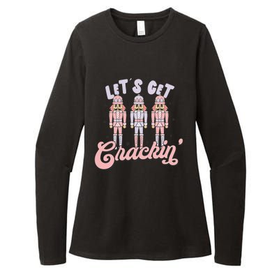 Christmas Nutcracker Squad Lets Get Crackin Ballet Womens CVC Long Sleeve Shirt