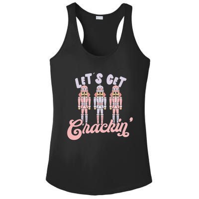 Christmas Nutcracker Squad Lets Get Crackin Ballet Ladies PosiCharge Competitor Racerback Tank