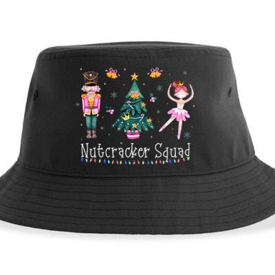 Christmas Nutcracker Squad Ballet Dance Kids Girls Sustainable Bucket Hat