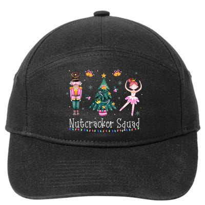 Christmas Nutcracker Squad Ballet Dance Kids Girls 7-Panel Snapback Hat