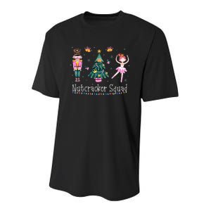 Christmas Nutcracker Squad Ballet Dance Kids Girls Youth Performance Sprint T-Shirt