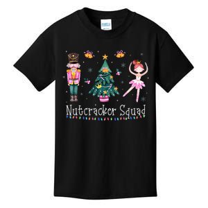 Christmas Nutcracker Squad Ballet Dance Kids Girls Kids T-Shirt