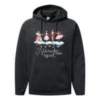 Christmas Nutcracker Squad Ballet Dance Performance Fleece Hoodie