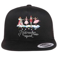 Christmas Nutcracker Squad Ballet Dance Flat Bill Trucker Hat