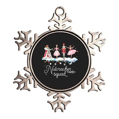 Christmas Nutcracker Squad Ballet Dance Metallic Star Ornament