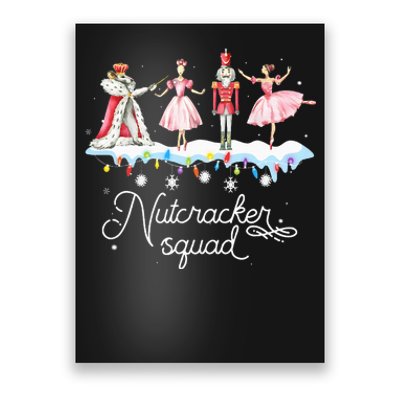 Christmas Nutcracker Squad Ballet Dance Poster