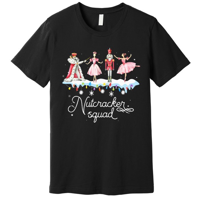 Christmas Nutcracker Squad Ballet Dance Premium T-Shirt