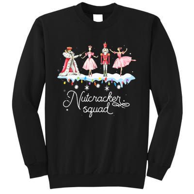 Christmas Nutcracker Squad Ballet Dance Tall Sweatshirt