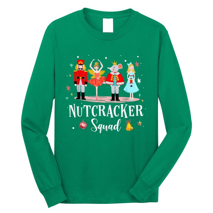 Christmas Nutcracker Squad Ballet Dance Long Sleeve Shirt