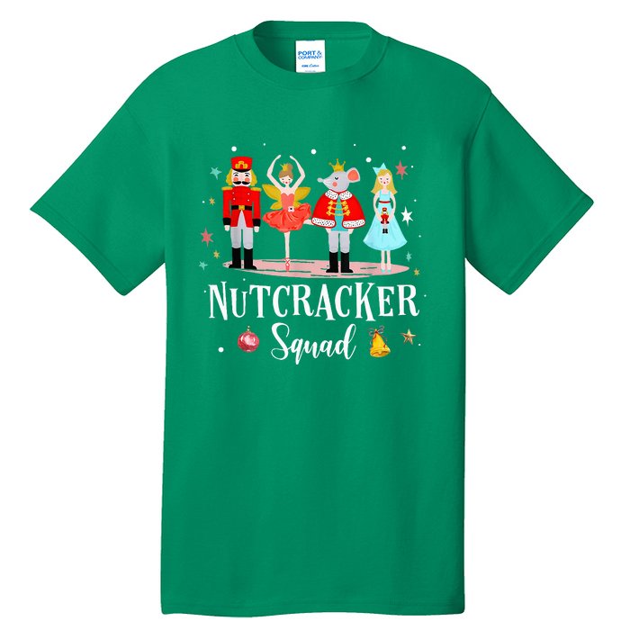 Christmas Nutcracker Squad Ballet Dance Tall T-Shirt