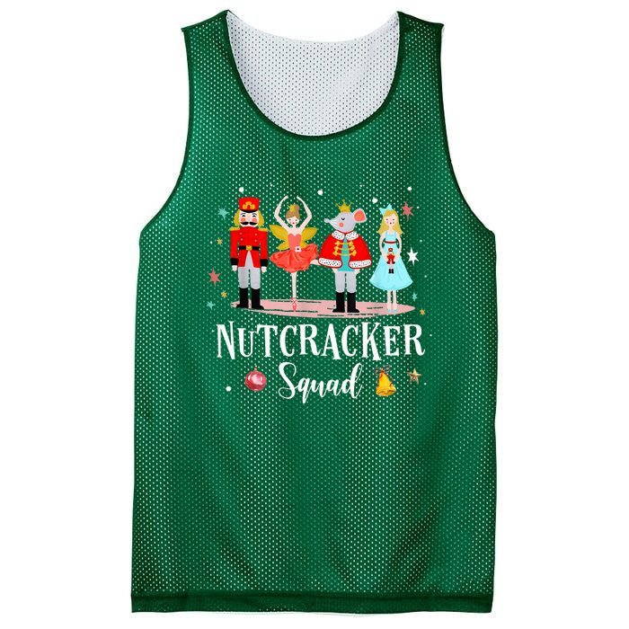 Christmas Nutcracker Squad Ballet Dance Mesh Reversible Basketball Jersey Tank