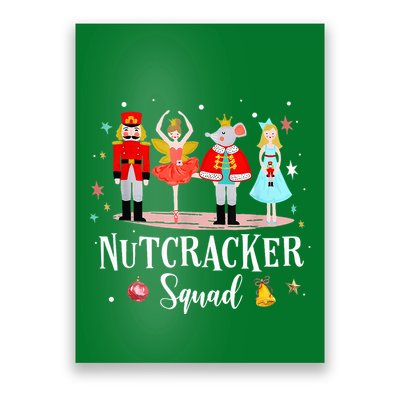 Christmas Nutcracker Squad Ballet Dance Poster