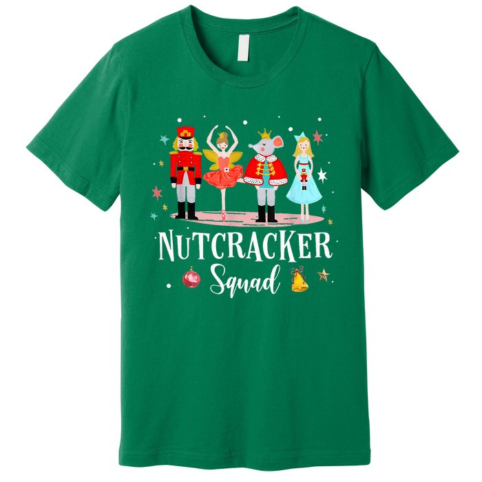 Christmas Nutcracker Squad Ballet Dance Premium T-Shirt