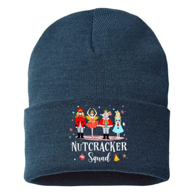 Christmas Nutcracker Squad Ballet Dance Sustainable Knit Beanie