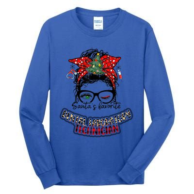 Christmas Nurse Santas Dental Laboratory Technician Love Gift Tall Long Sleeve T-Shirt