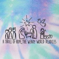 Christian Nativity Scene Legacy Tie Dye Trucker Hat