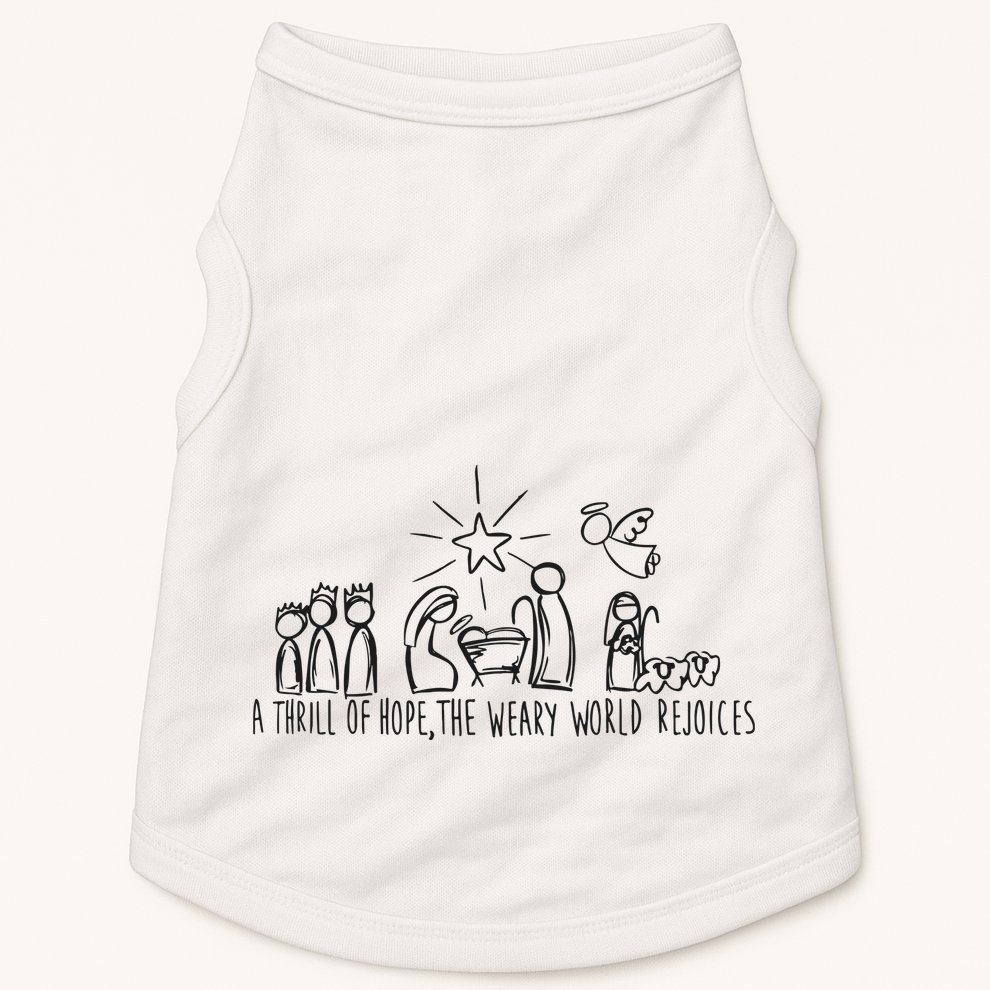 Christian Nativity Scene Doggie Tank