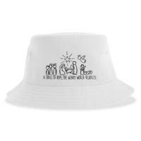 Christian Nativity Scene Sustainable Bucket Hat