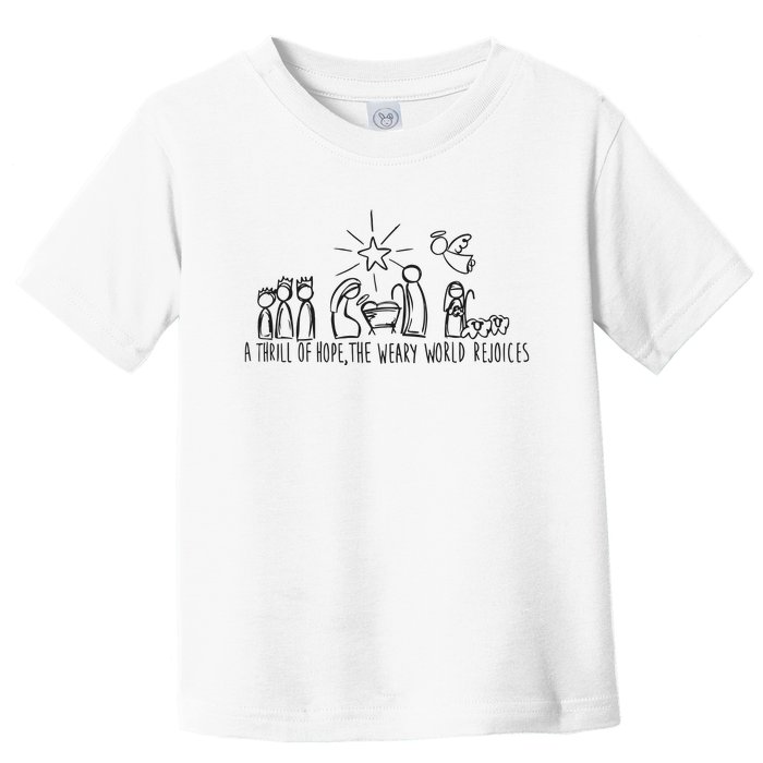 Christian Nativity Scene Toddler T-Shirt