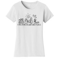 Christian Nativity Scene Women's T-Shirt